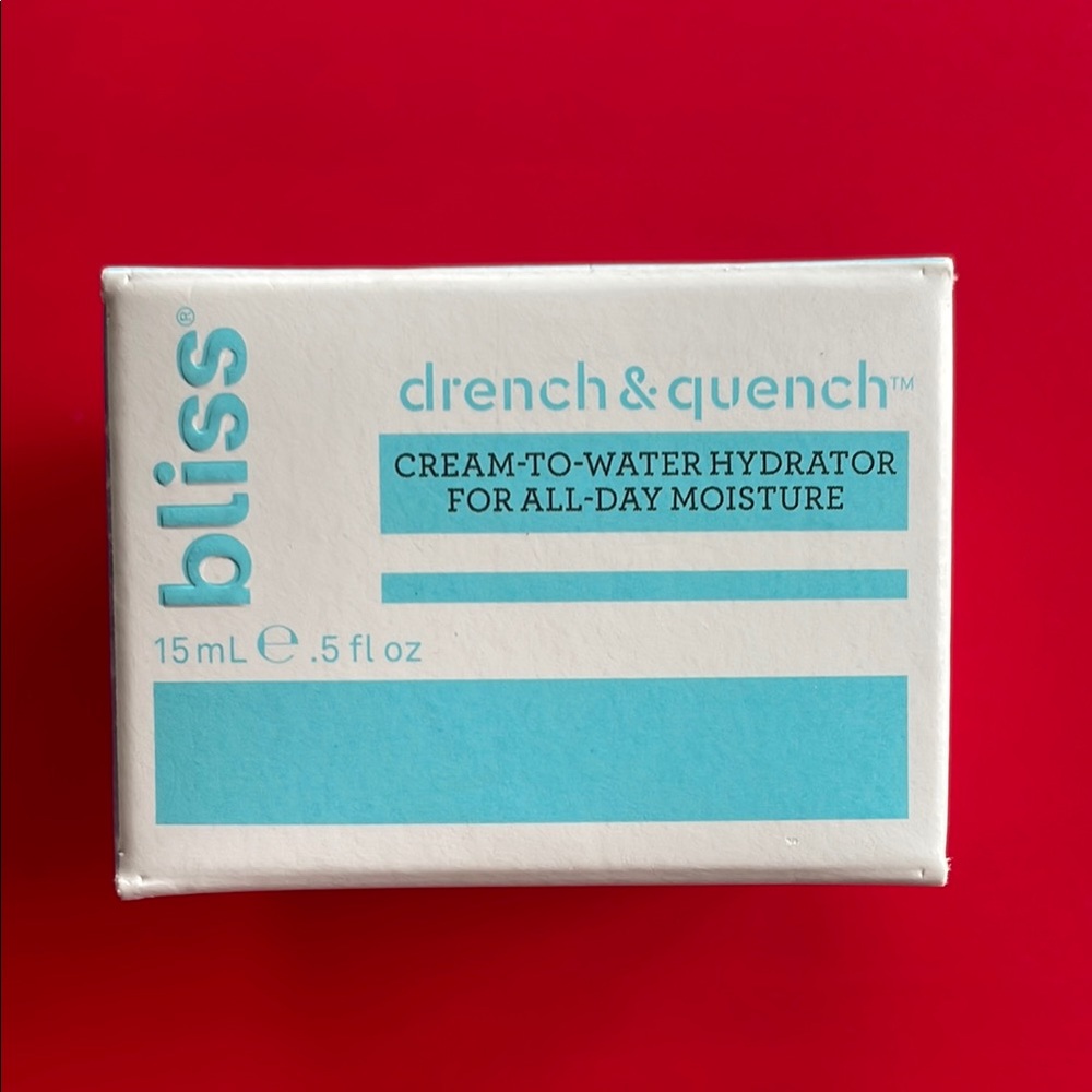 Bliss Drench & Quench Cream-to-Water Hydrator Moisturizer
